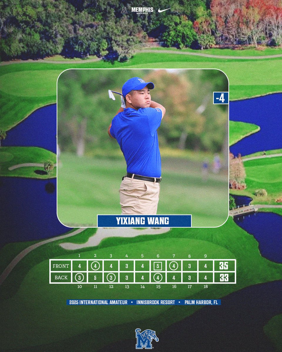 Memphis Men's Golf tweet media
