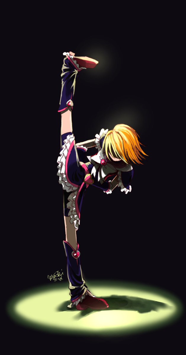 matimoti_320's tweet photo. 足上げ🖤⚡️

#キュアブラック
#precure https://t.co/Ye6fKxkKz0