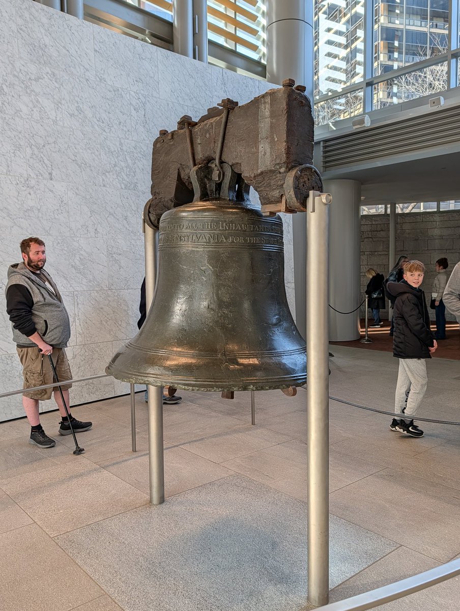 JSITTLOH's tweet photo. Went to Philadelphia today. If your only exposure to the city is as a fan of the opposing team at a sporting event, go back. If you enjoy history, go even if you've been there before. Some really cool stuff. https://t.co/xmyXTXAPr5