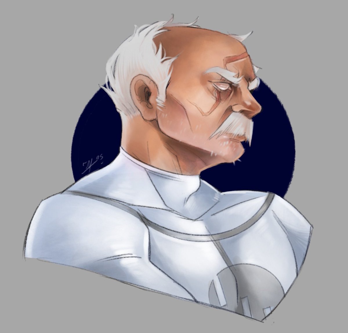 Quick Conquest doodle since I haven’t had the time for much else! 🤍