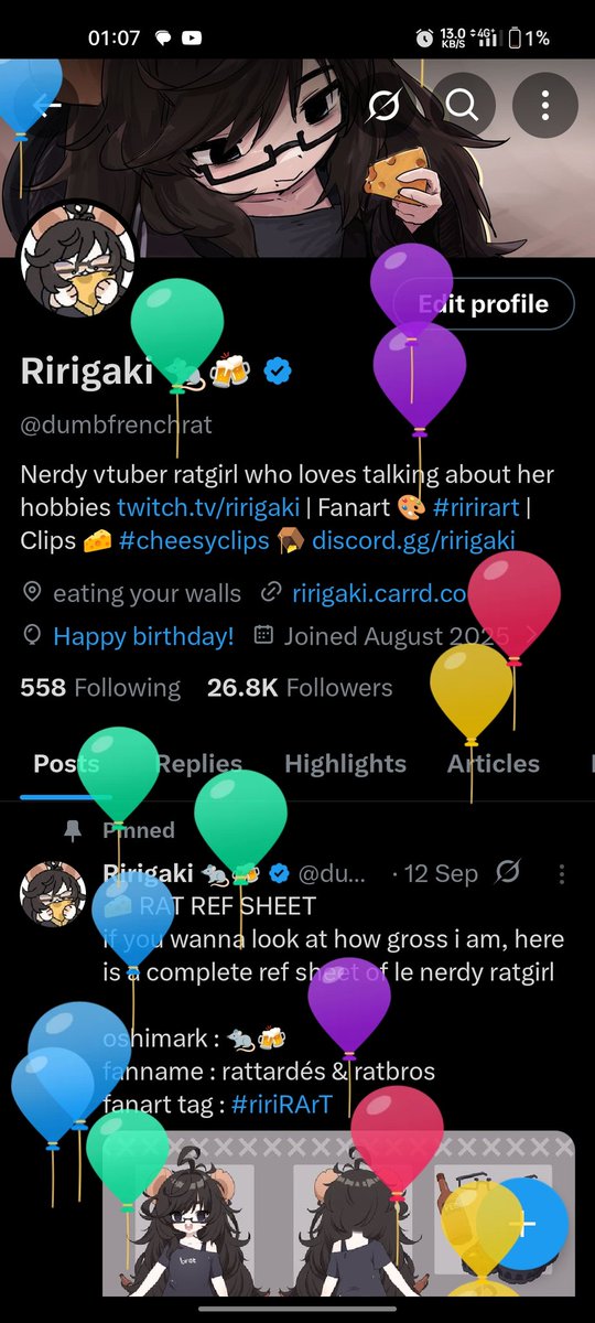 Dee @Decemen  Posts and Replies X 