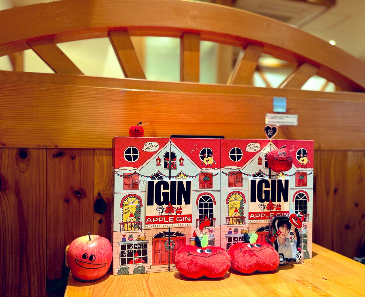 IGIN APPLEGIN ホリデースペシャル Edition BOX pink IGIN APPLEGIN ホリデースペシャル Edition BOX pink IGIN APPLE GIN