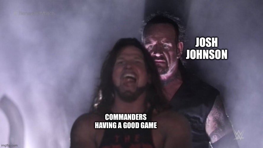preppiejack's tweet photo. Commanders game in a nut shell https://t.co/XRHWB0X4LB