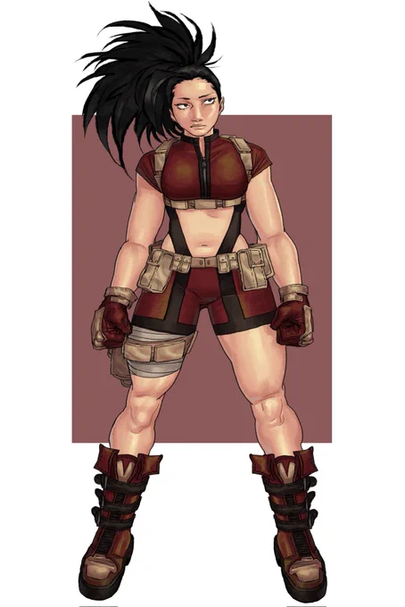 Momo Yaoyorozu Suit Redesign