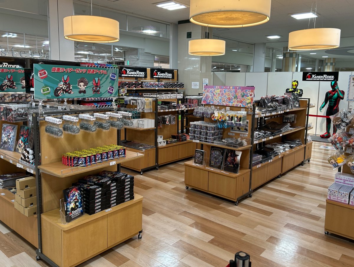 仮面ライダーストア ポップアップ情報】 ／ 3ヶ所で開催中