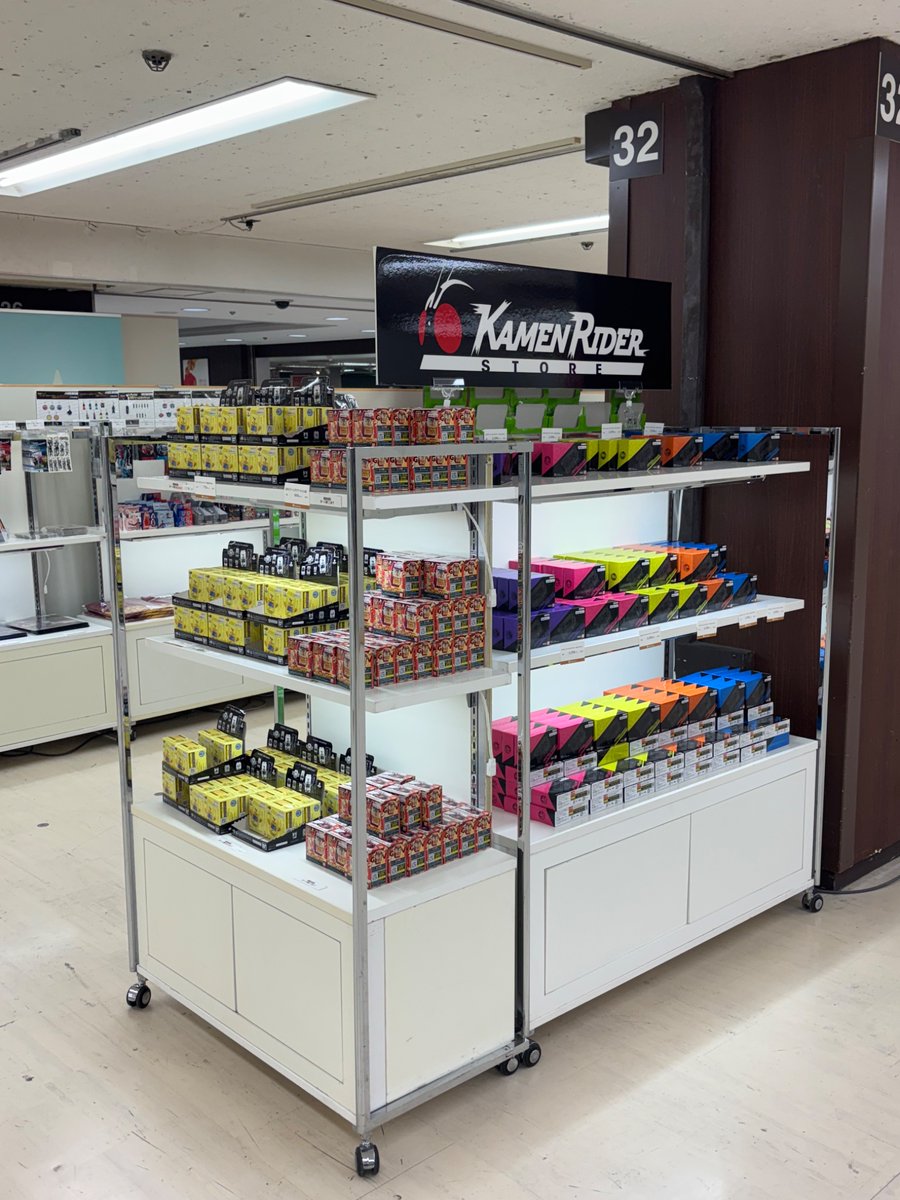 仮面ライダーストア ポップアップ情報】 ／ 3ヶ所で開催中