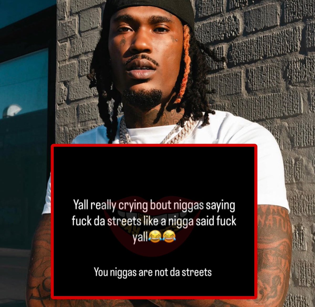 SaycheeseDGTL's tweet image. HUNXHO speaks on fxxx the streets campaign

“You nxxxas are not da streets”