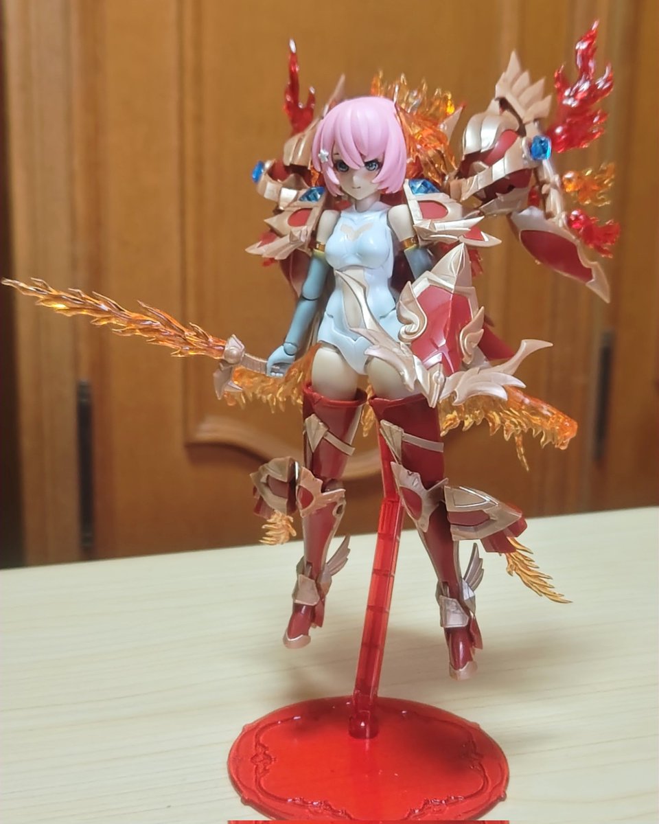 コトブキヤ特典で炎マシマシのできるのいいね #メガミデバイス