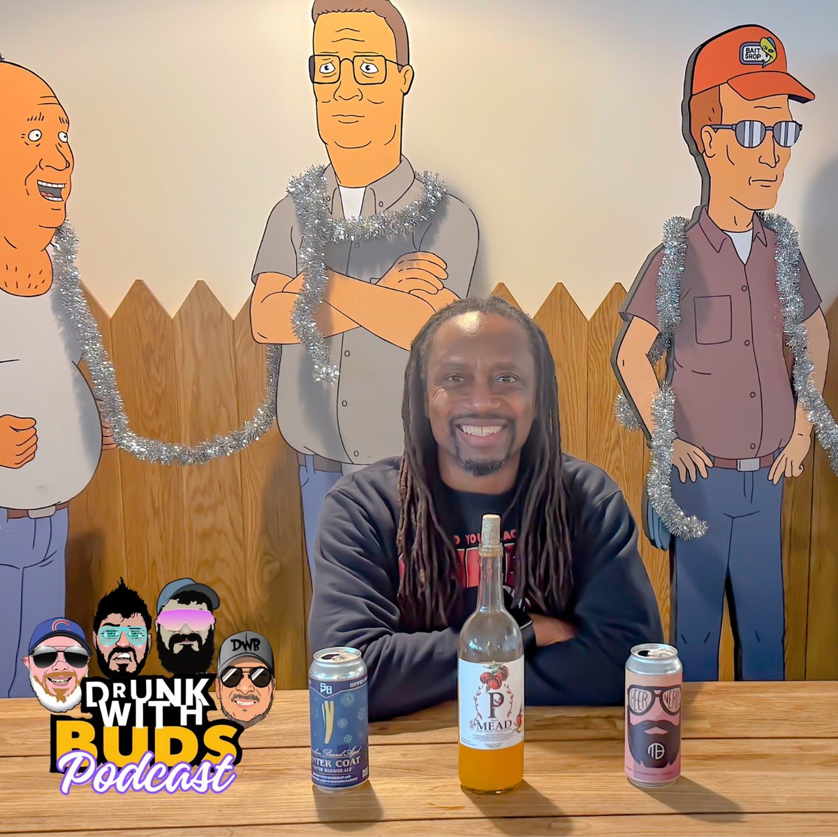 We had the most impressive and hilarious <a href="/S_K_Patterson/">Saladin Patterson</a> in the podcast!! (Writer/producer/show runner of <a href="/kingofthehill/">kingofthehill</a> ) We tried brews from storm breaker brewing, perry vine wine, <a href="/MortalisBrewing/">Mortalis Brewing Company</a> .. 

Saladin talks about his love of hunting and shooting. We grill him about his