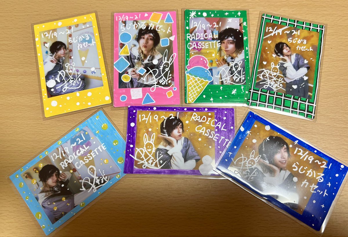 ゆうと ゆとぴ チェキ さとサンタと🥰 実は日曜日にセレネに行って、LOG yonのライブは見たん