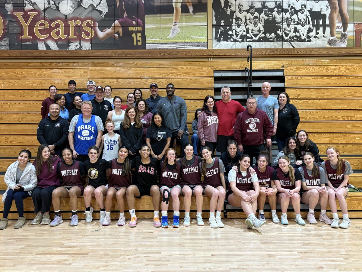 We are so thankful for our families who support us throughout the season! They had the opportunity to join us in practice and get up and down the floor.