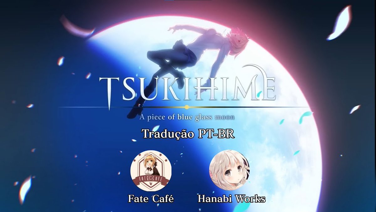 Gostaria de anunciar em nome do Fate Café, e junto ao pessoal da Hanabi Works que finalmente:

Tsukihime Remake - Rota da Arcueid

Traduzido em PT-BR será lançado no dia 25/12!

Segue vídeo do Trailer e se preparem!
youtube.com/watch?v=nopL0x…
