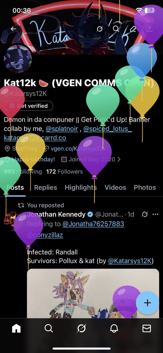 Girthday today can i have free shit