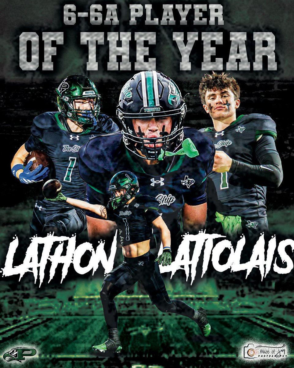 LathonLatiolais's tweet image. Blessed to be named 2025 6-6a District MVP