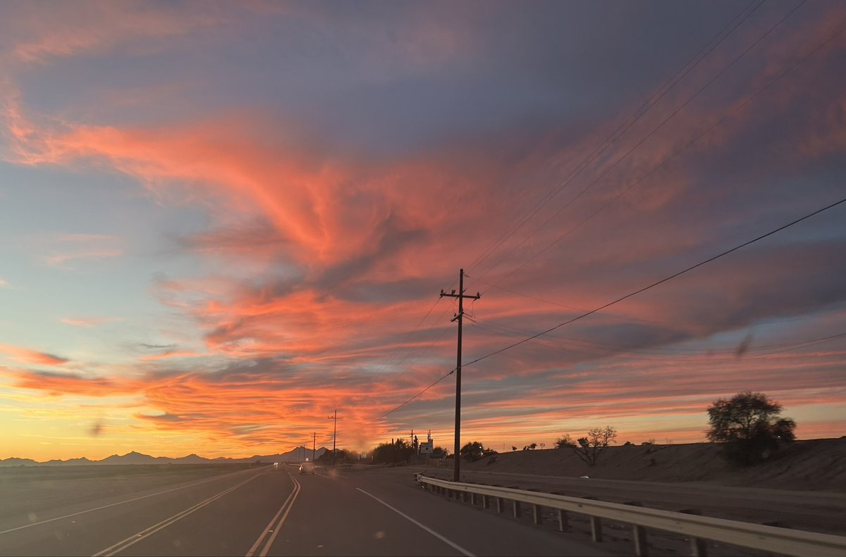 Arizona Sunset #azwx @spann @NWSTucson @whatsuptucson