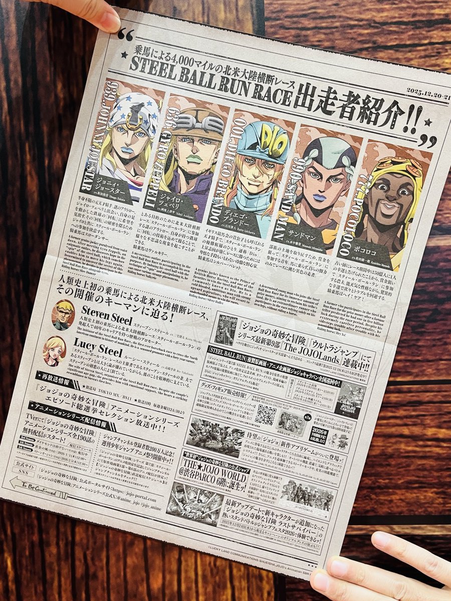 ☆•♢━━━━━━━━━━━━━━━━━━━━ アニメ『スティール