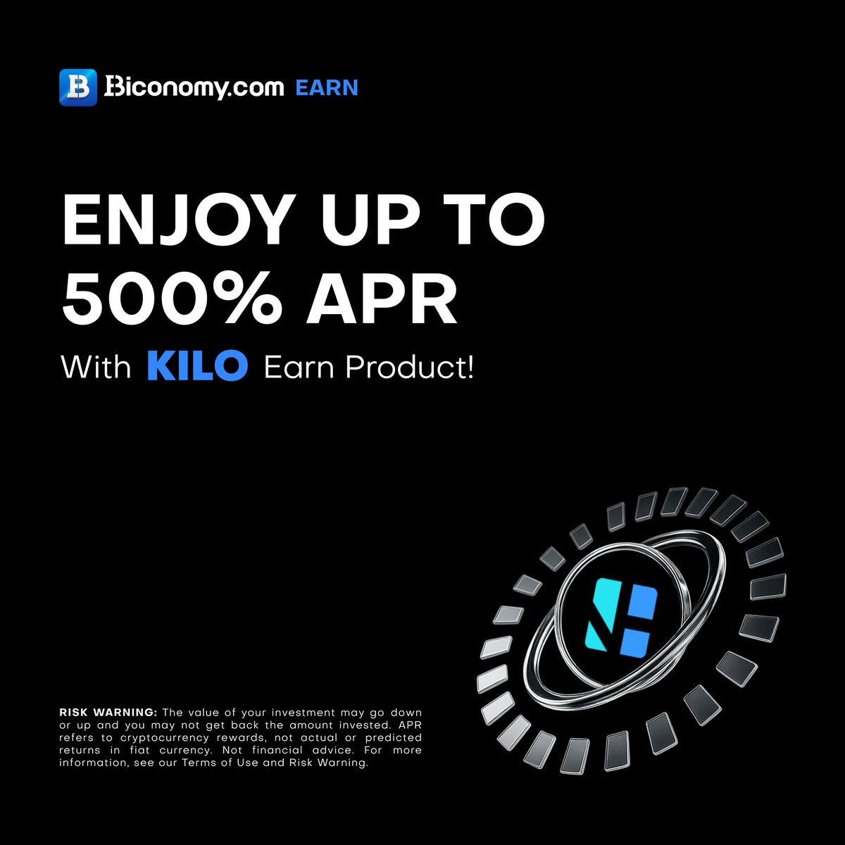 BiconomyCom's tweet photo. π https://t.co/egaqT82qcZ Earn - #KiloEx Products: Enjoy Up to 500% APR in Rewards! π
https://t.co/egaqT82qcZ Earn is pleased to announce an update on @KiloEx_perp . Subscribe to #KILO on https://t.co/egaqT82qcZ Earn Products during the Promotion Period to get up to 500% in APR rewards!π
π₯ Limited-time Earn campaign: Deposit $KILO and enjoy up to 500% high Earnings π₯
https://t.co/f0eDBFmO59
Full detailsπ https://t.co/gydpeeTEOy
#BiconomyCom #BIT #Crypto #Blockchain #Investing #Stake #Staking #Earning #Cryptocurrency #cryptocurrencies #CryptoStaking