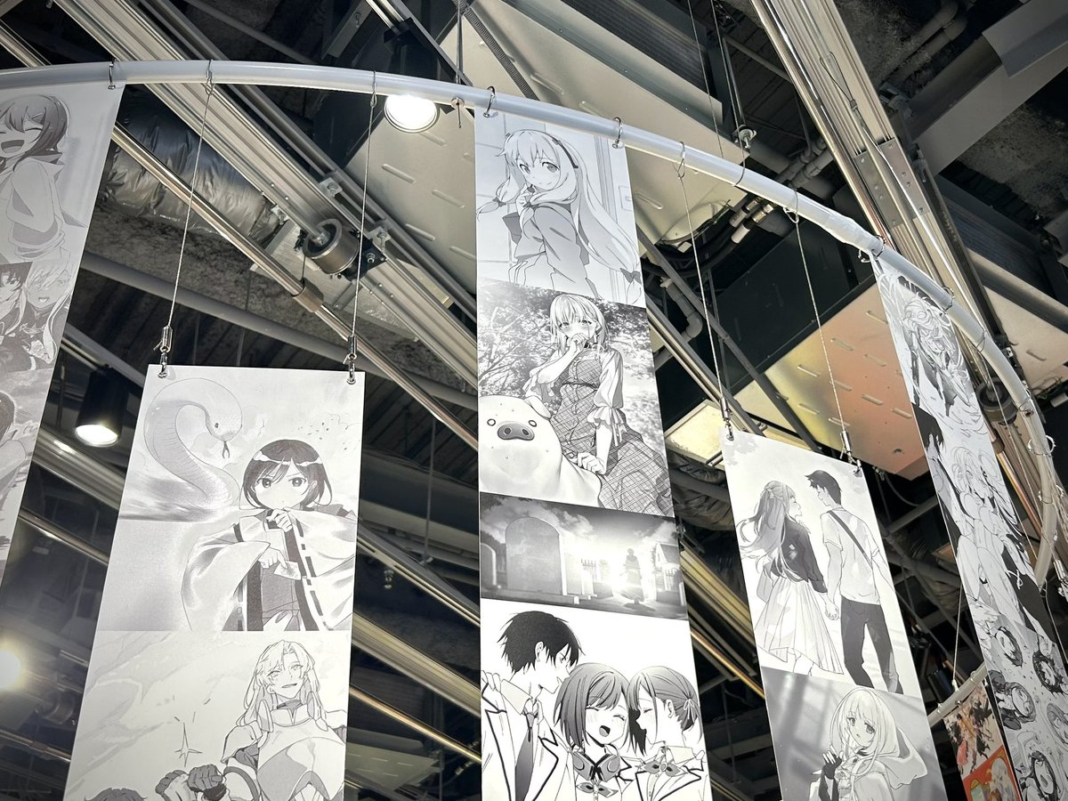 #シブツタラノベ展2025 行ってきました🐖
ラノベ好きなら軽く1時間は楽しめる空間、逆井の作品もたくさん使っていただきました!
7階には遠坂先生直筆の激かわガンマさんもいますのでぜひ探してみてください!!