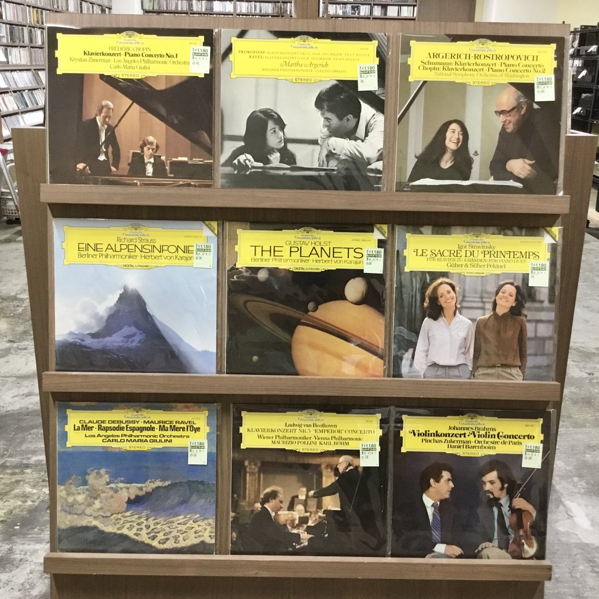 新入荷情報】 緊急放出！ ドイツ・グラモフォンのLPが50枚ほど大量入荷