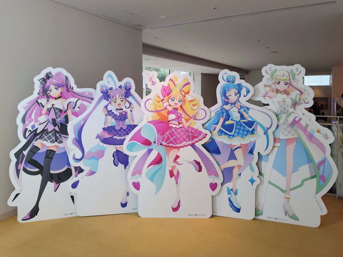 キミとアイドルプリキュア　アクリルスタンド　ドリームステージ　ドリステ 今日も「飛行船シアター」で「キミとアイドルプリキュア♪ドリーム