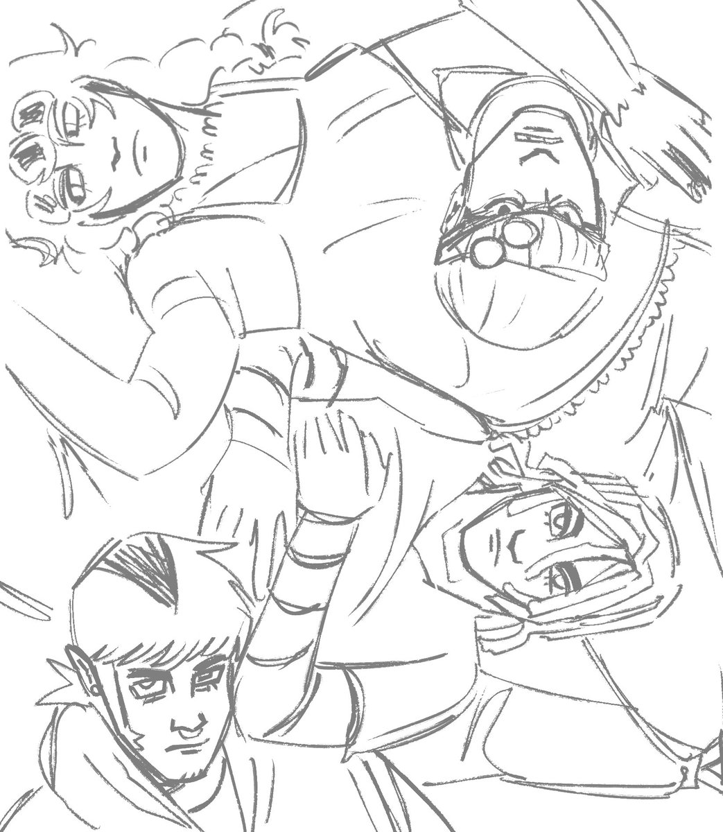 alteredspam's tweet photo. what if we were the somewhat gender ambiguous sons of dio and we were all best friends and we mogged #jjba #sonsofdio https://t.co/Pyb5QHItrK