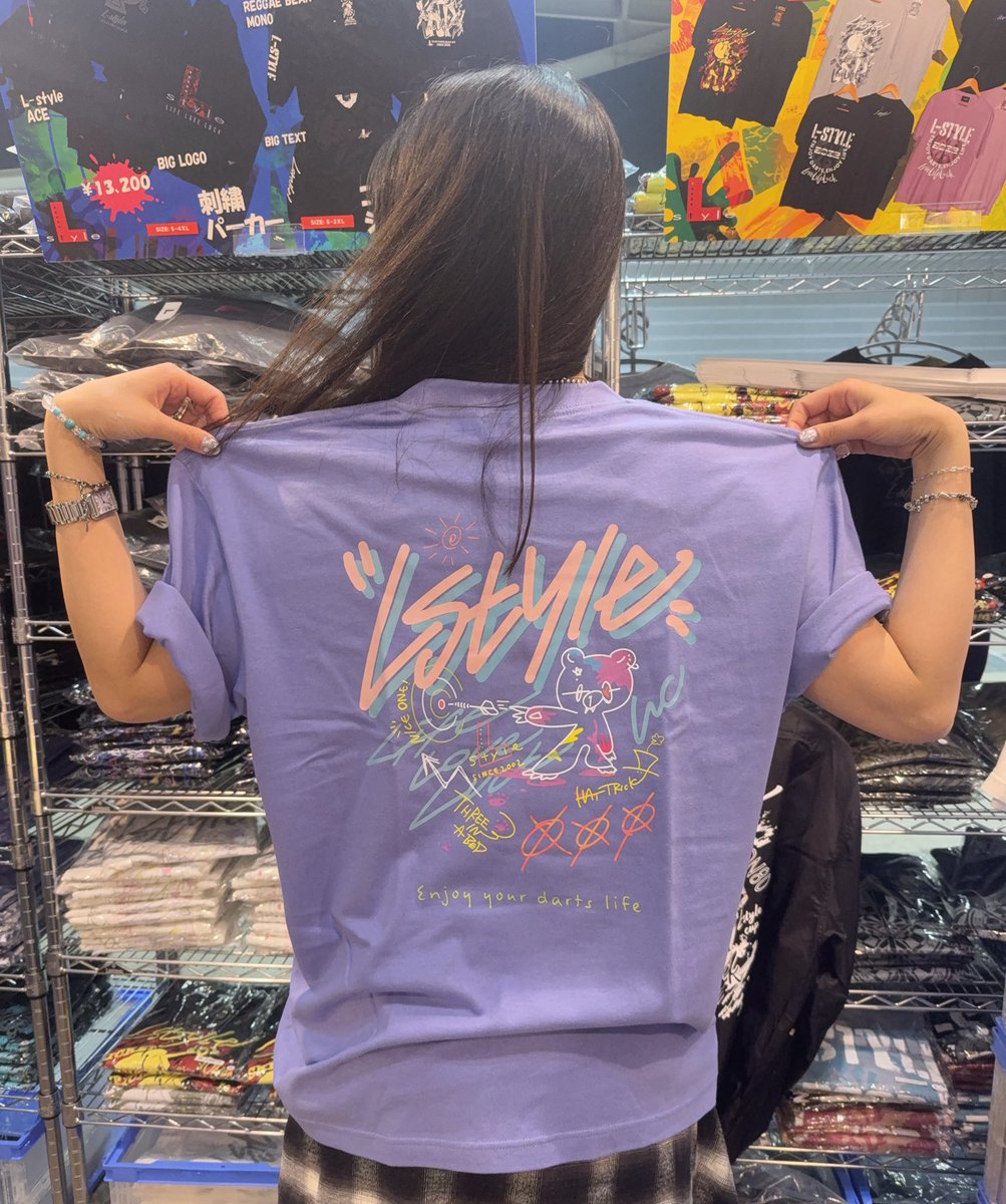 坂口優希恵選手が着ているTシャツはLポン限定Tシャツ😆😆かわいい😍 L