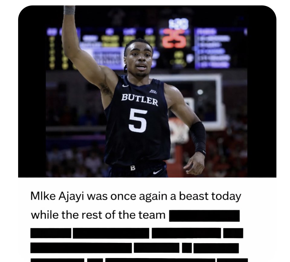 Butler Basketball (fan) HeadQuarters tweet media