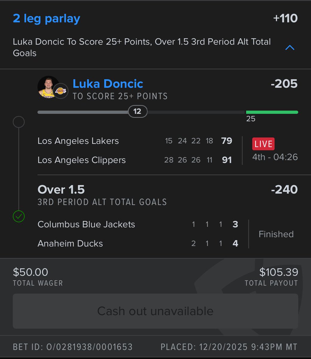 WeKnowUSA's tweet photo. Terrible. You’ll lose a customer for life if this leg isn’t voided. Over 300k bet with you. @FanDuel_Support https://t.co/tizwFyWgWR
