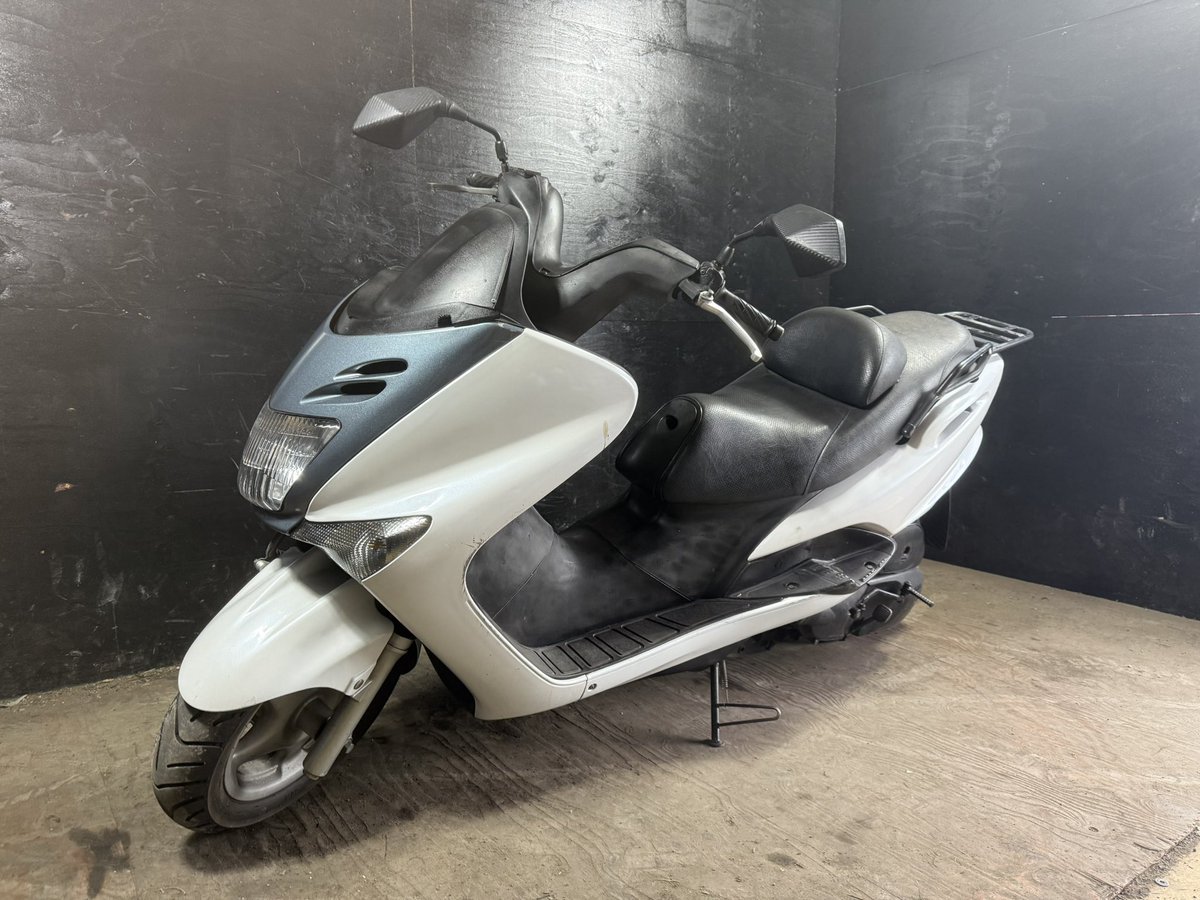 07121920Y ヤマハ マジェスティ125FI 白 激安小型！ 人気の