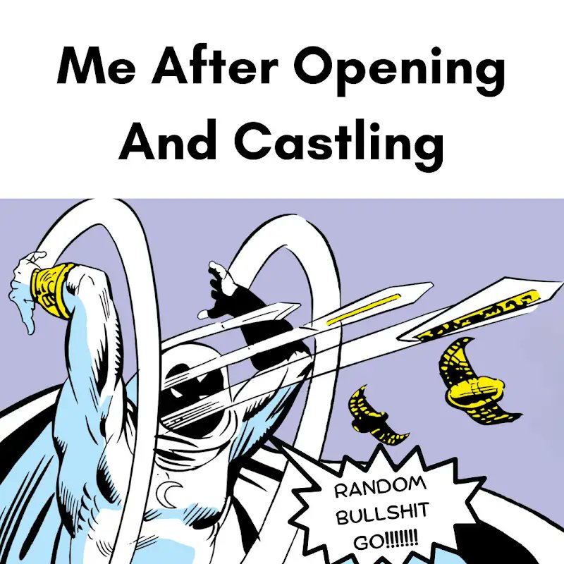 Not sure what to do after the opening?