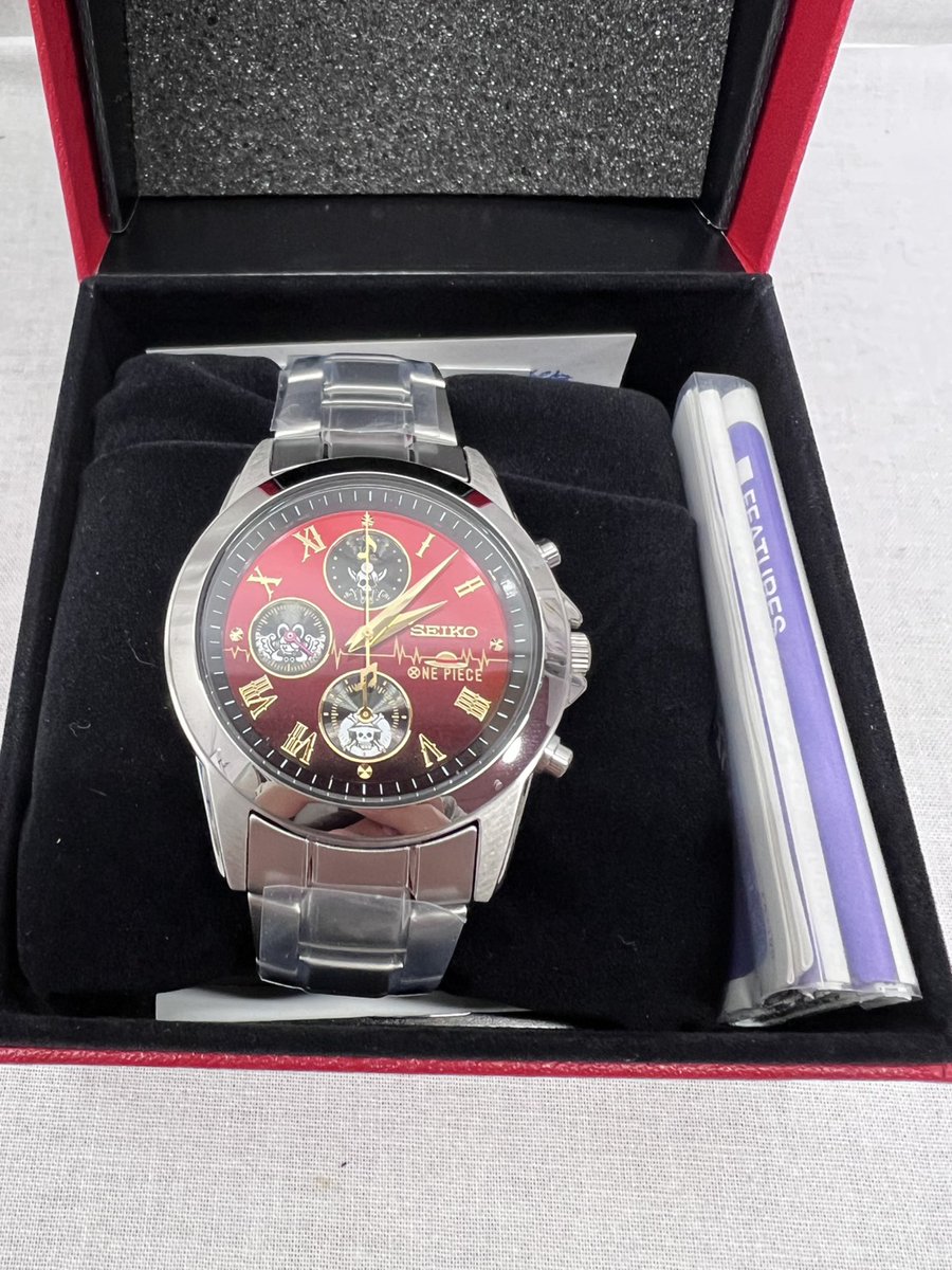 2000本限定の激レア品！SEIKO ワンピース FILM RED公開記念シリアル