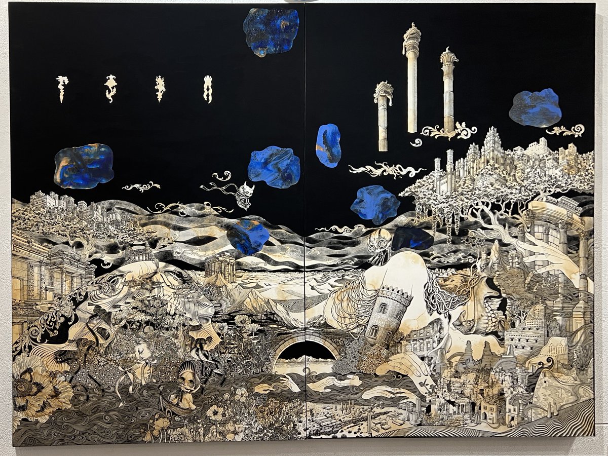 C7さんの個展と澱先生の個展に行ってきた。 すごかった。