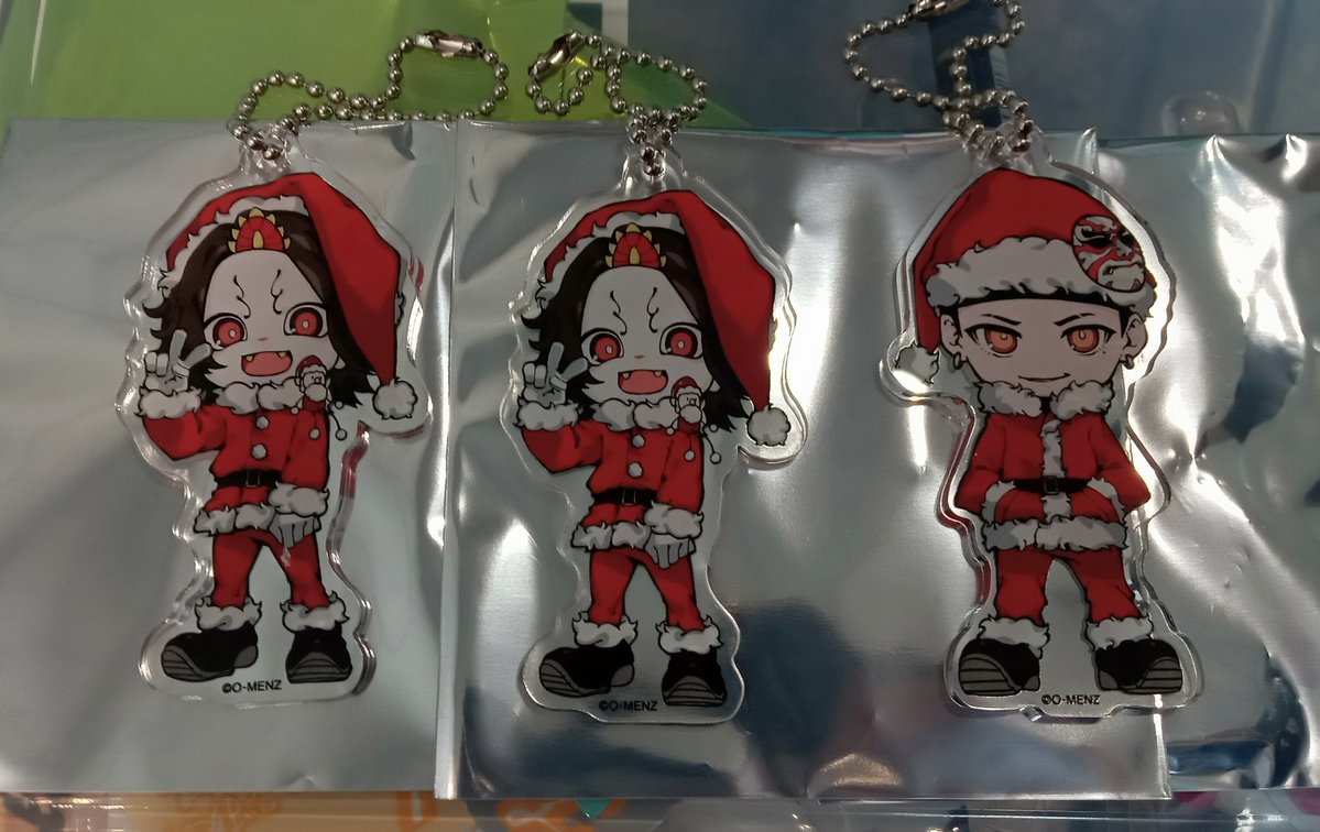 交換】 O-MENZ ミニキャラ アクリルキーホルダー アクキー サンタ 譲