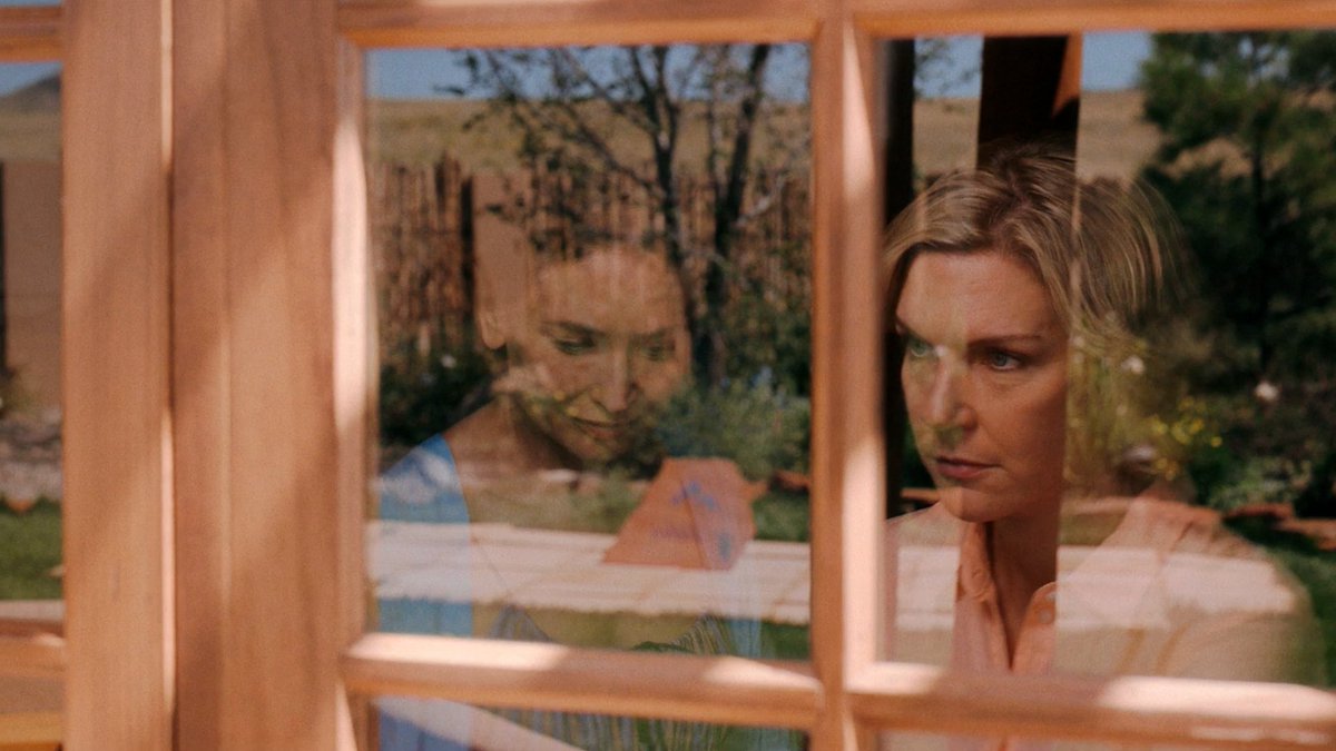 i really will never get over this shot because what do you mean you’re looking out the window at your dead wife’s grave while standing next to your girlfriend who is part of a hivemind that holds all of your wife’s memories but is also responsible for her death.