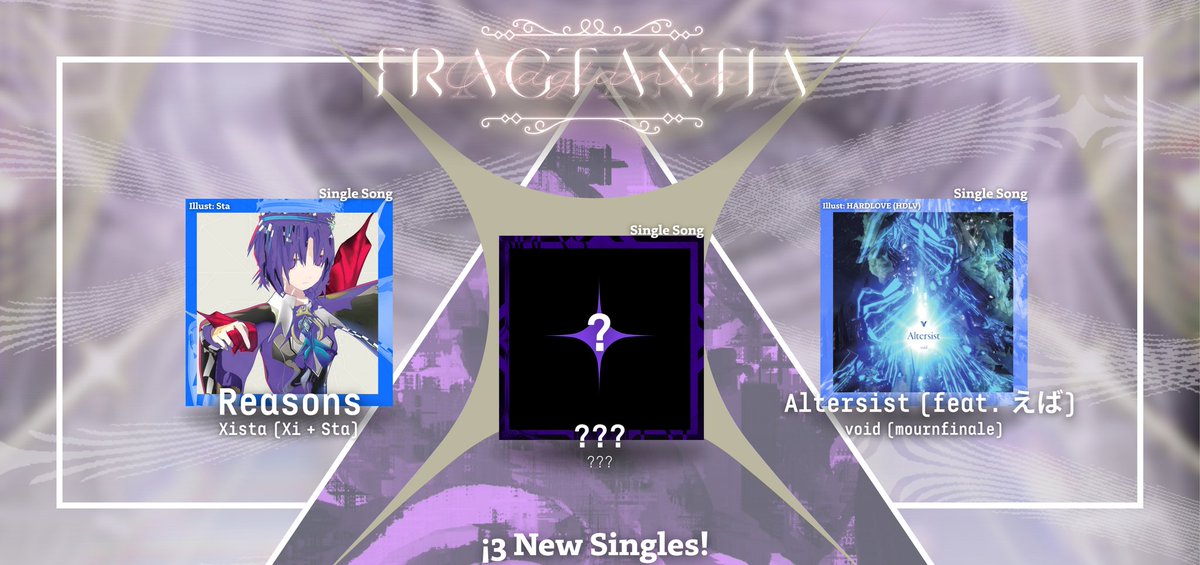 Fragtantia's tweet image. The confirmed date for Fragtantia's next content is this coming Tuesday.

Also as a Christmas gift from the team to you! 💖

Remember to join the Discord server, as all content is released there (soon in official Arccreate server too)