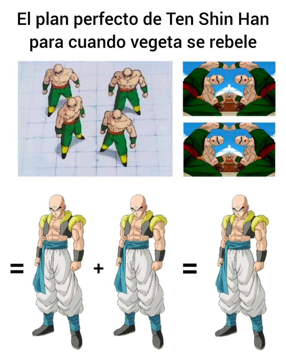 Ratchet_e14118's tweet image. Ten está más ocupado planeando como destruir a Vegeta por si los traiciona