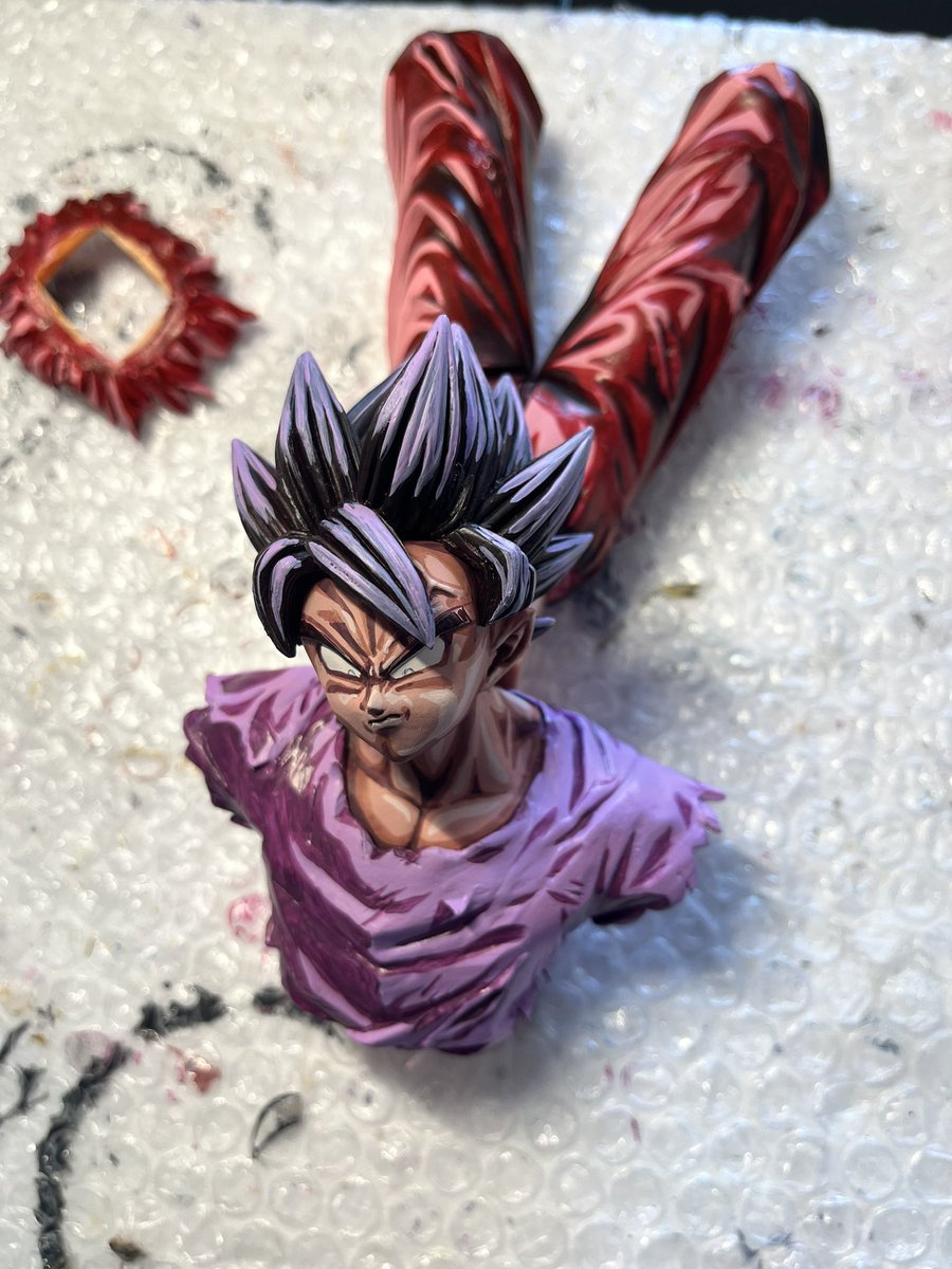 ドラゴンボール】フィギュア🛠️カスタムリペイント🎨 【界王拳悟空