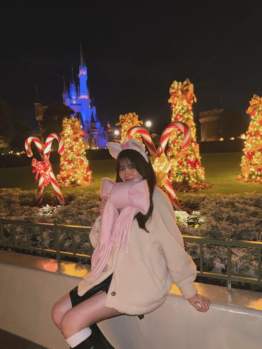 マリーちゃんディズニー🐈🎀 1番好きなクリスマスに大好きなお姉さん