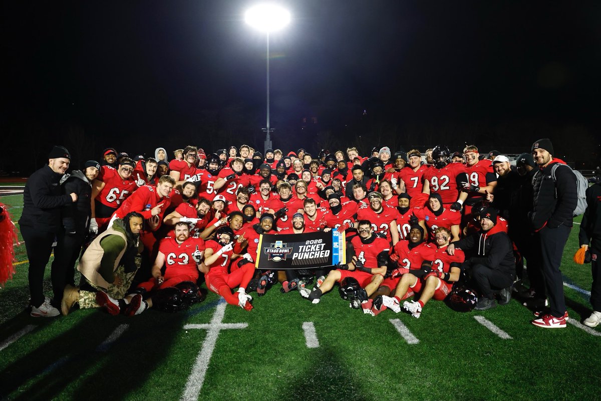 Heading to a sixth straight Stagg Bowl, <a href="/football_ncc/">NCC Football</a> defeated John Carroll, 41-21 in the <a href="/NCAADIII/">NCAA Division III</a> semifinals! #WeAreNC #d3fb