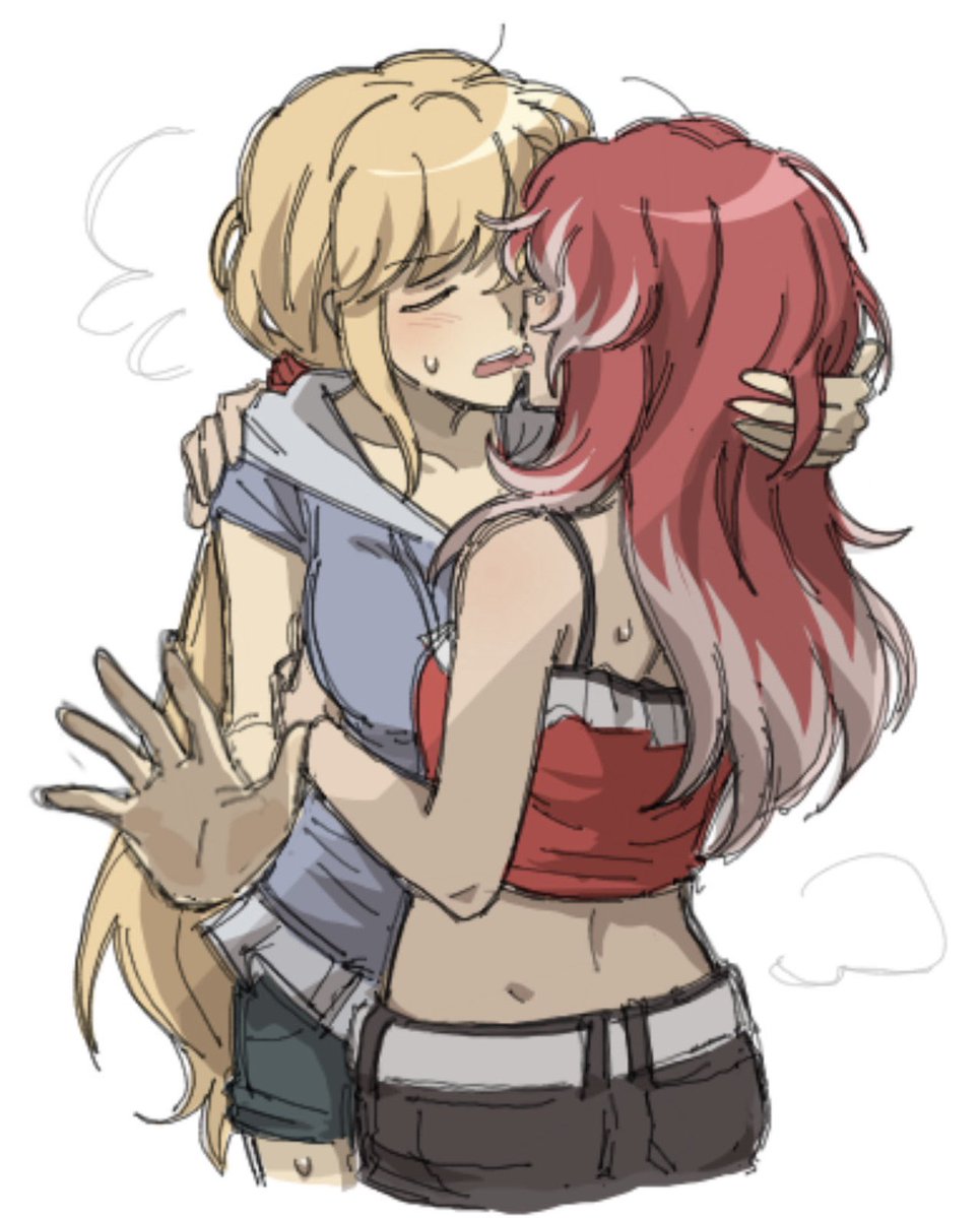 huniepop tiffany x audrey slop 🥹