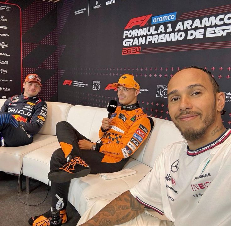 norstappen's tweet image. three world champions btw