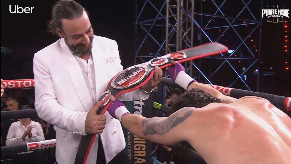 Joaconel's tweet image. El campeón del pueblo fue vengado.

Gracias por tanto Goncho.