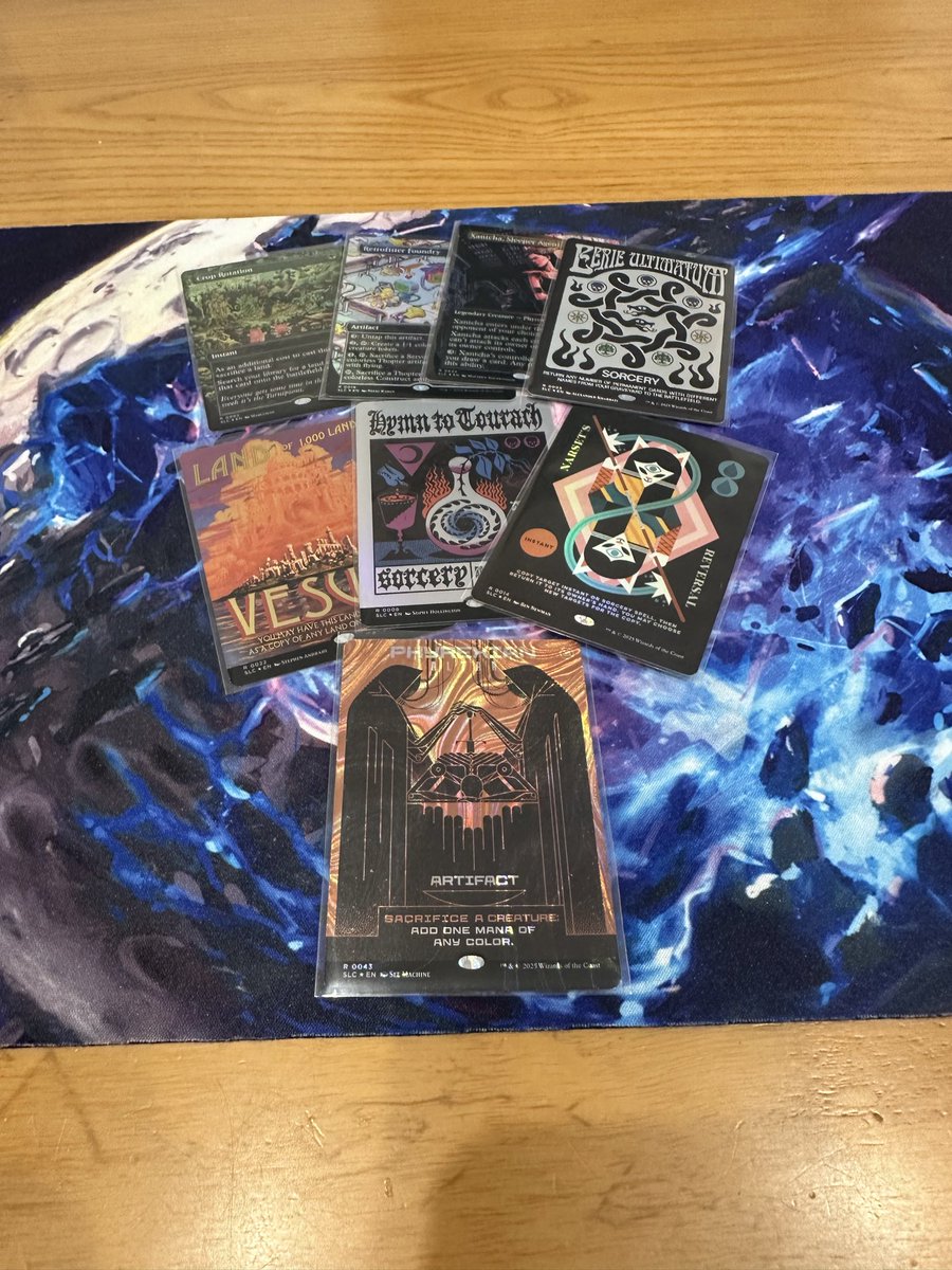 Secret Lair Countdown Kit開封した 7枚ひかって ファイレクシアの供犠