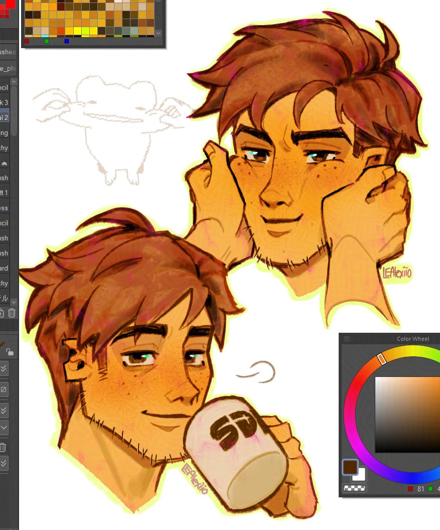 He gives me sm cuteness aggression 
—
#Dispatch