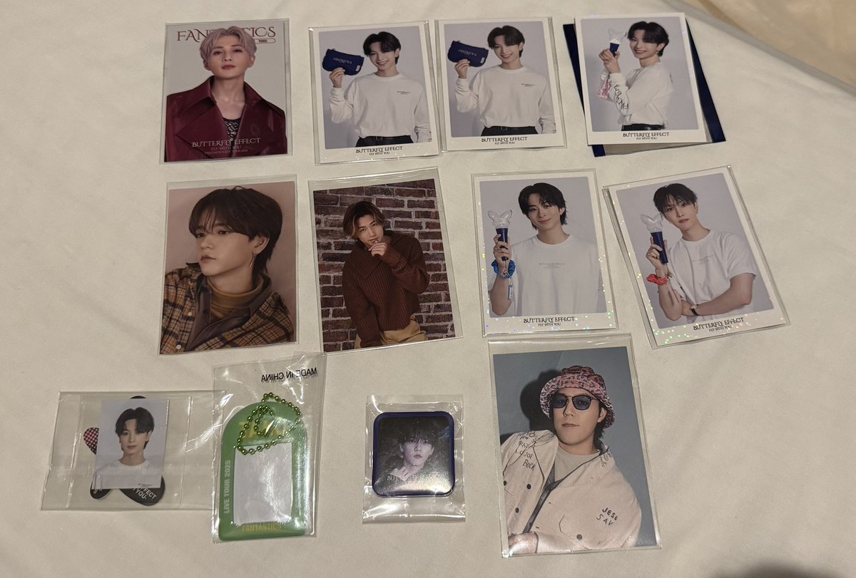 FANTASTICS LIVE 2025 BUTTERFLY EFFECT ファンタ ガチャ カプセル