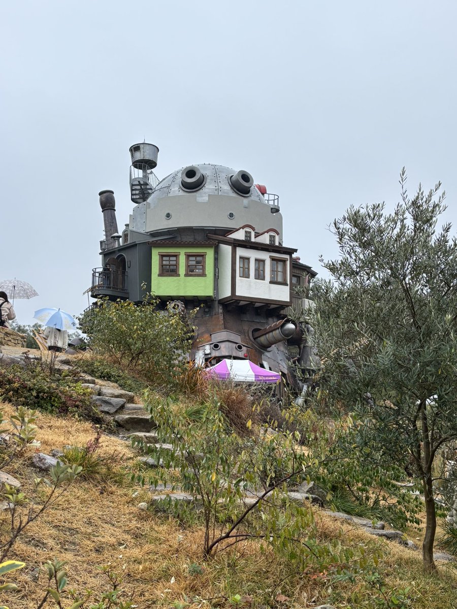ジブリパーク！予想通り大雨ですが？？？