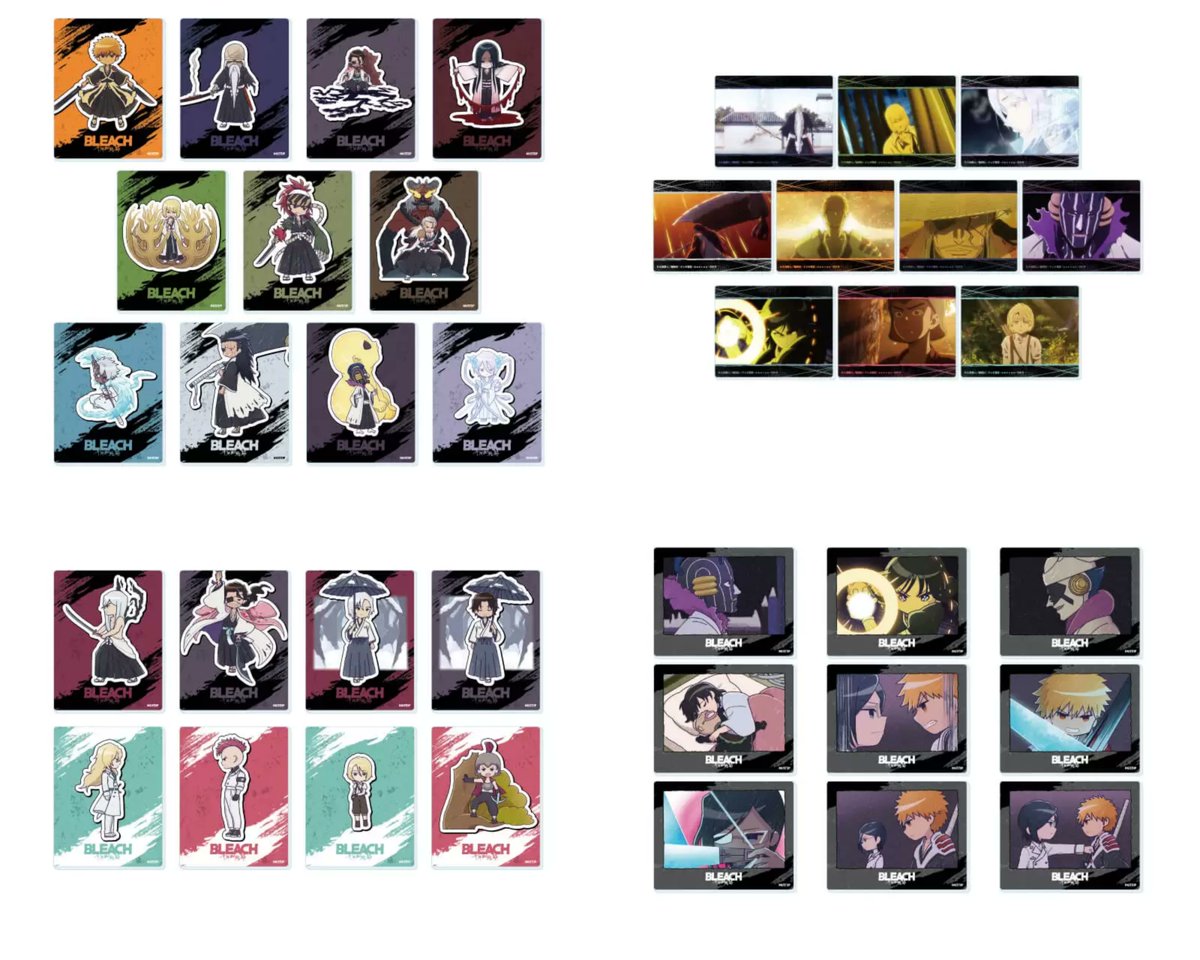 先行通販は本日17時まで！ アクリルカード『BLEACH 千年血戦篇