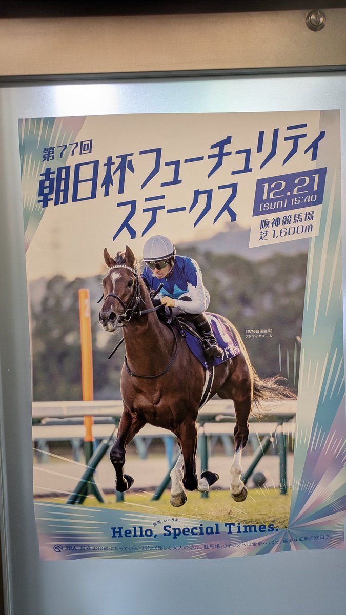 5泊勤務＠豊洲終了 銀座直行。社畜の休日 朝日杯三歳ステークス