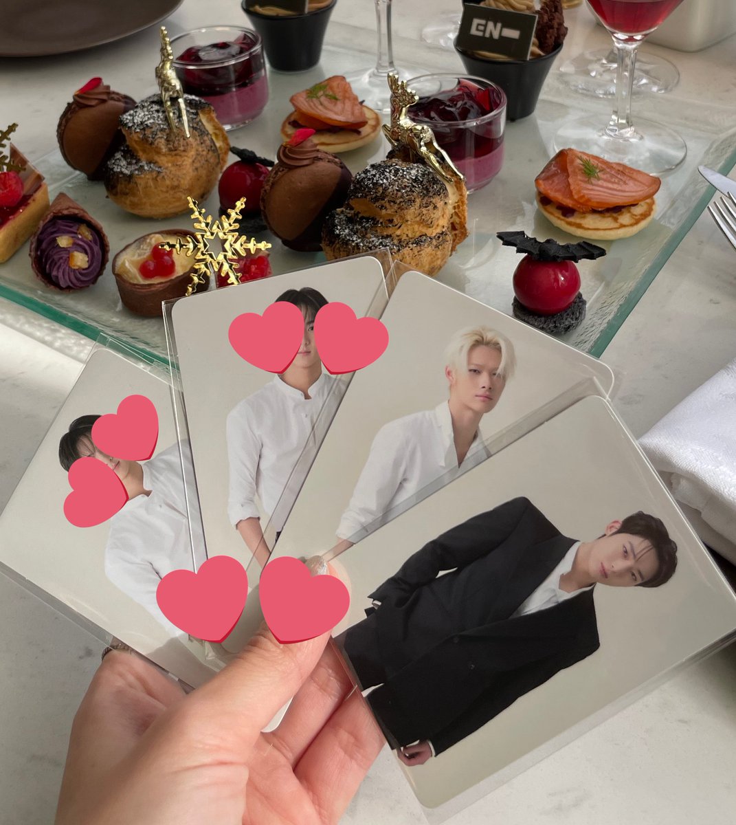 交換］ENHYPEN アフタヌーンティー EN-CHANTED BITE 特典 アフヌン 譲