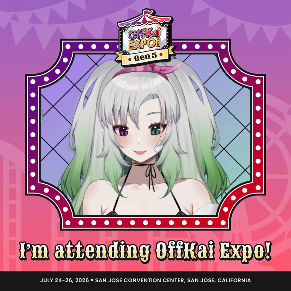 finally got my ticket!! 💜

who am i gonna see there? 👀

#offkai #OffKaiGen5